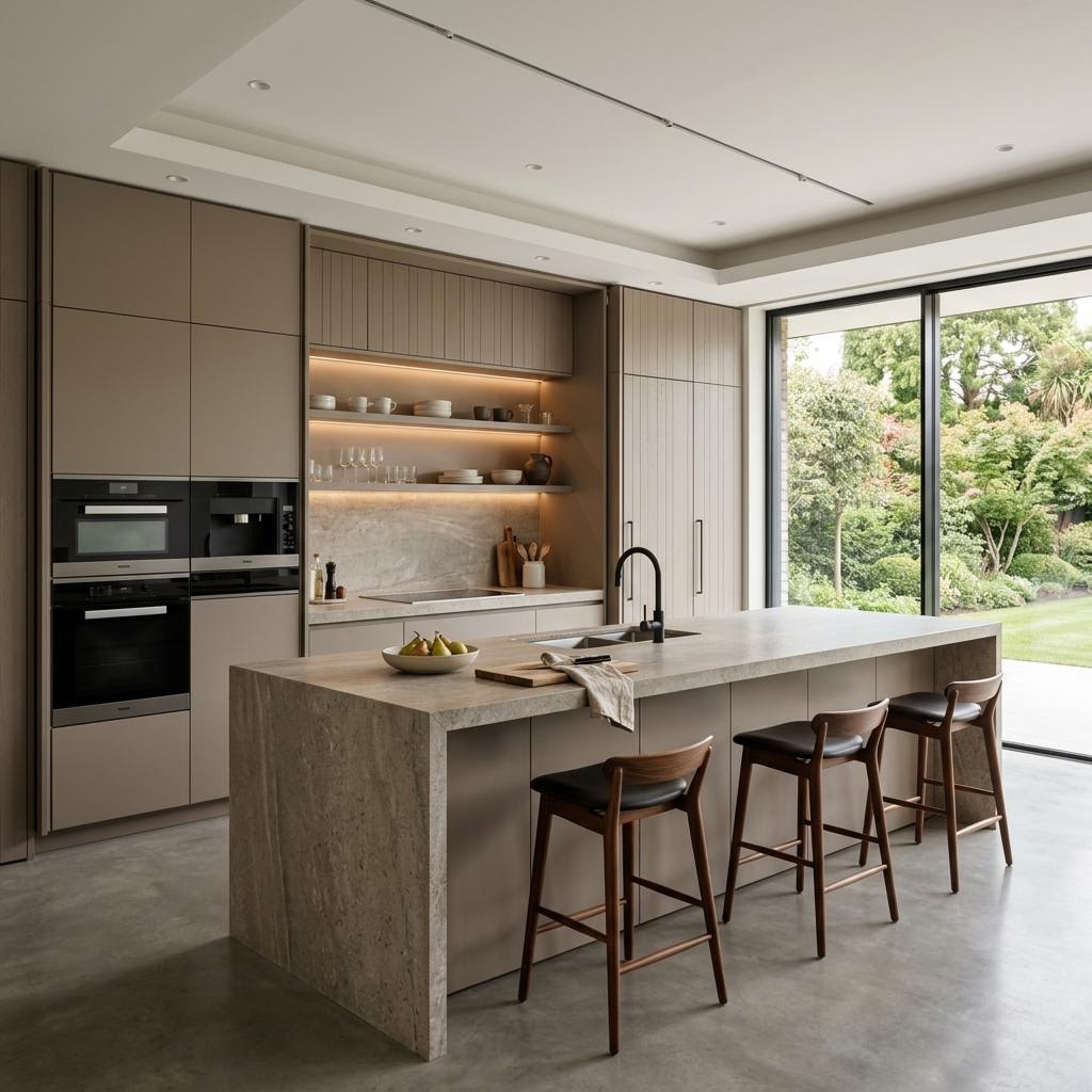Illustrative modern kitchen